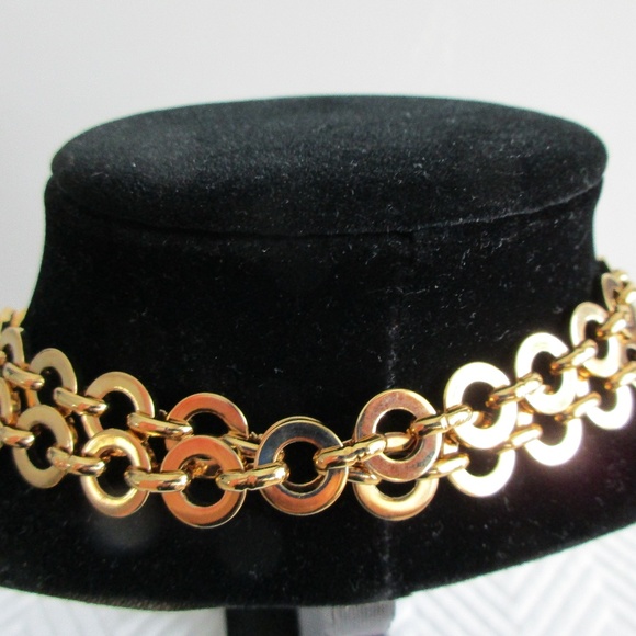 Salvatore Ferragamo Gold Logo Chain Belt, Necklace main image 5
